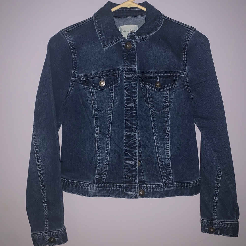 Madison Jules Jean Jacket~ size XS